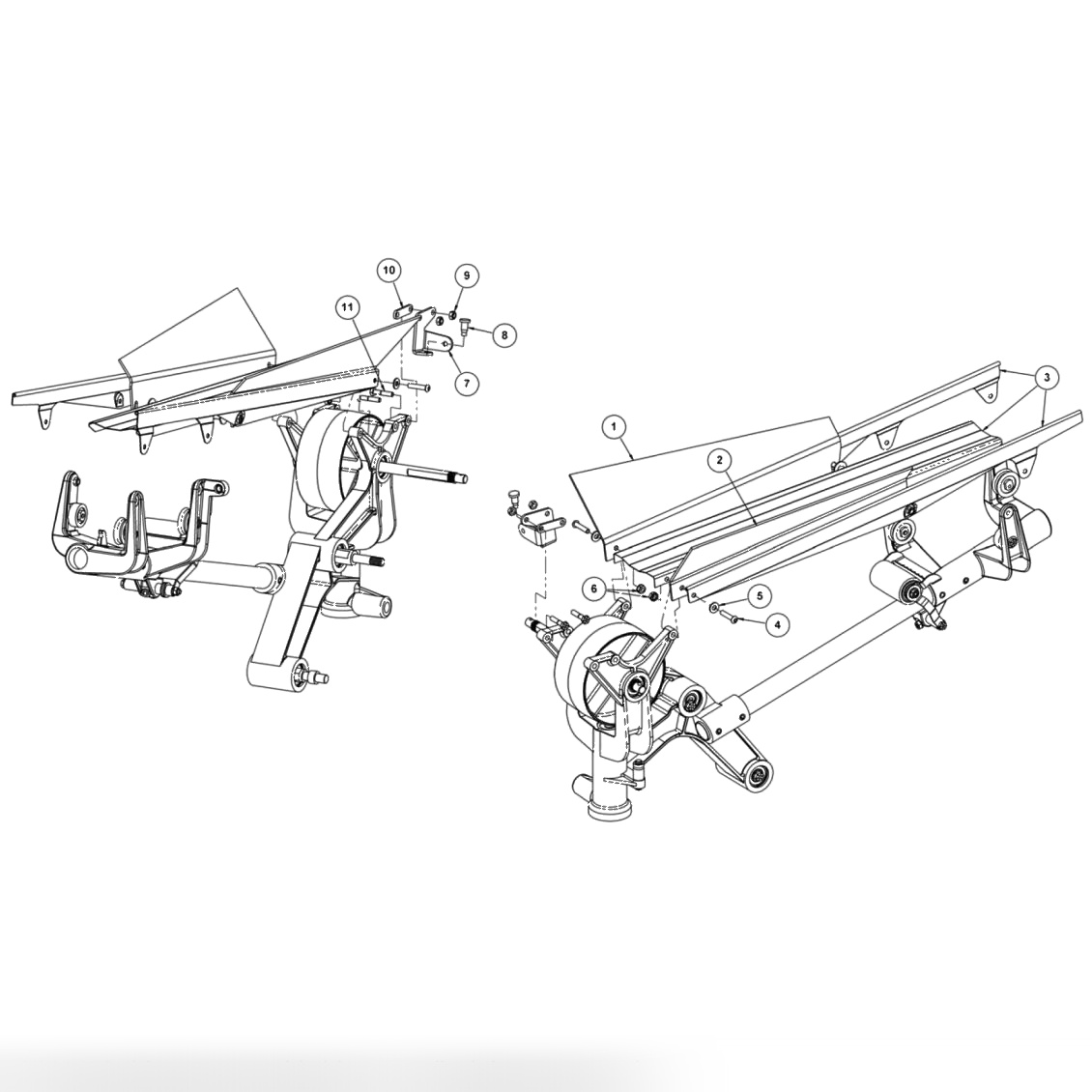 Main Casting & Carriage Support #1