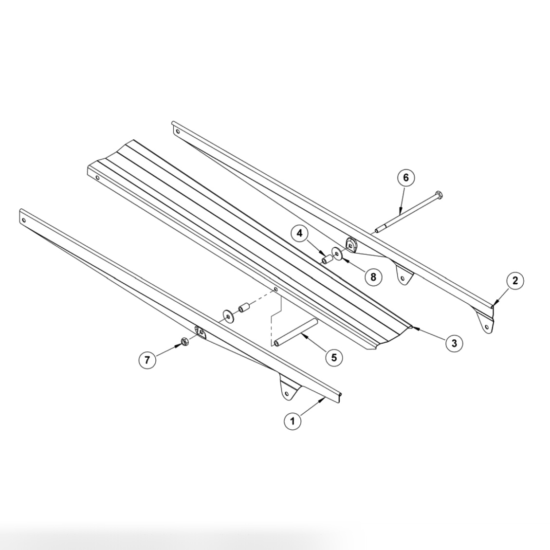 Rear Belt Runner Assembly