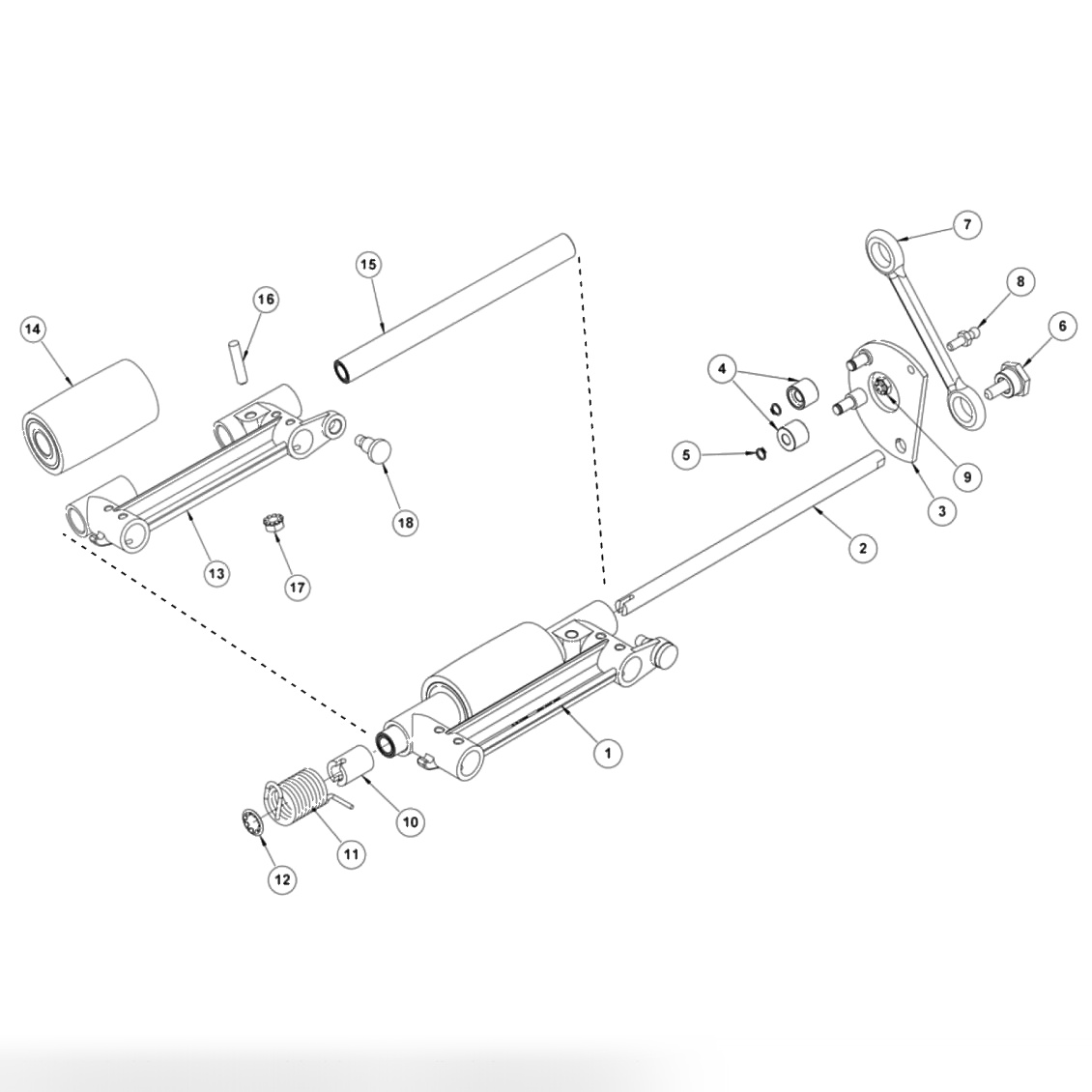 Rear Casting Assembly - Carriage