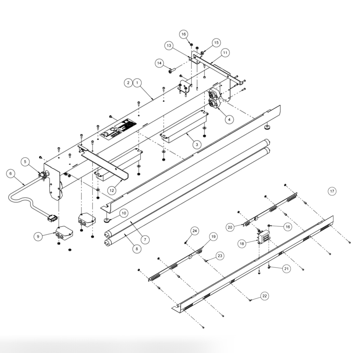 Dual Pit Light Assembly