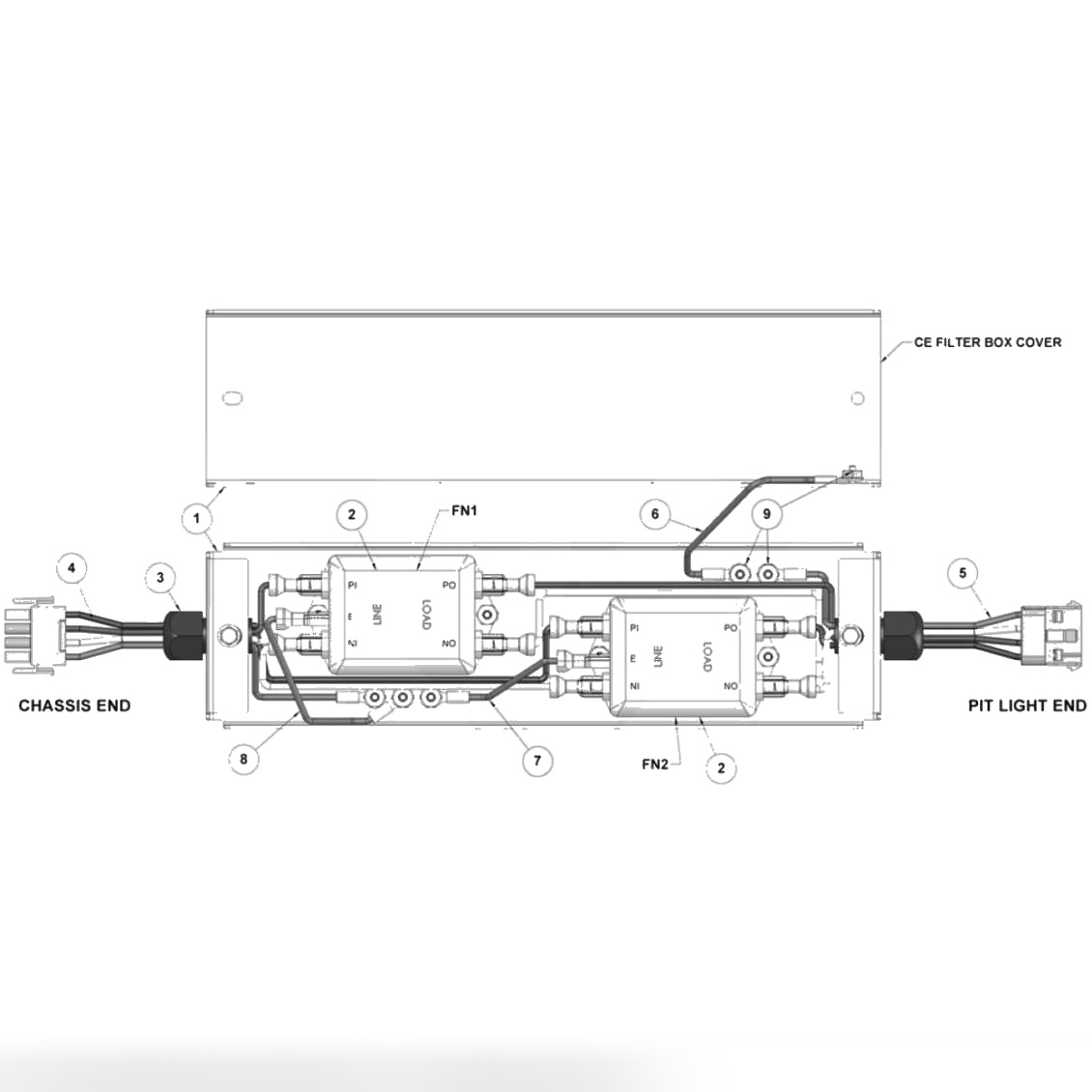 Pit Light EMI Filter