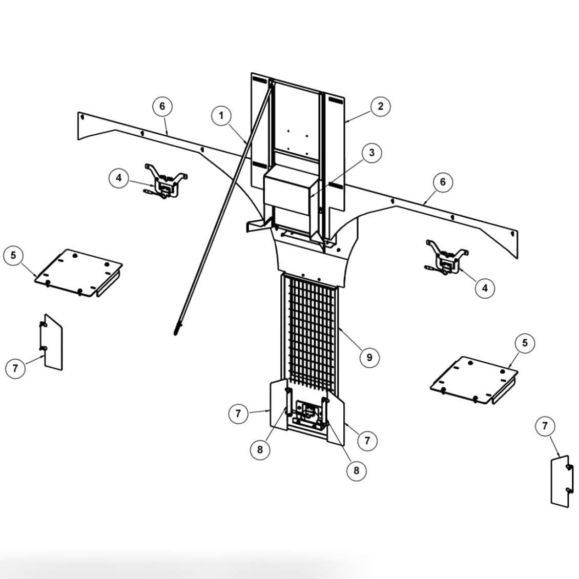 Rear Enclosure & Guard Assemblies