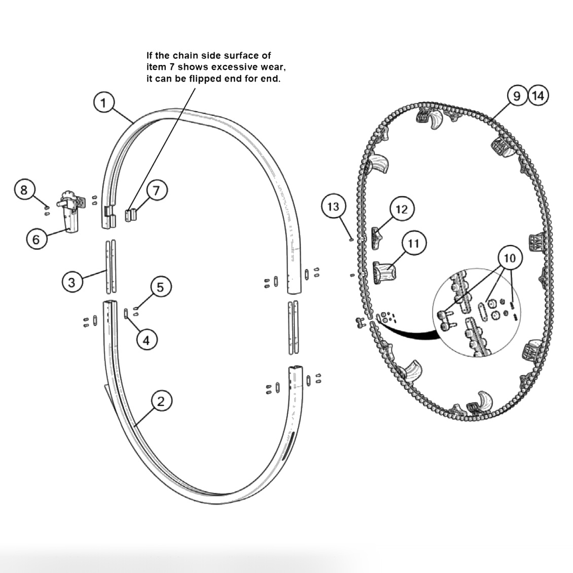 Chain Drive Assembly - Even