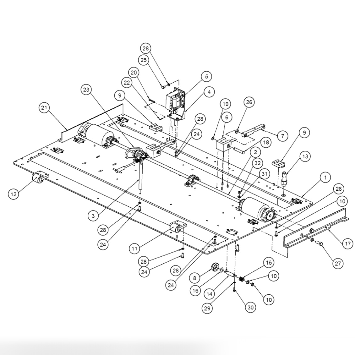 Base Plate Assembly #3