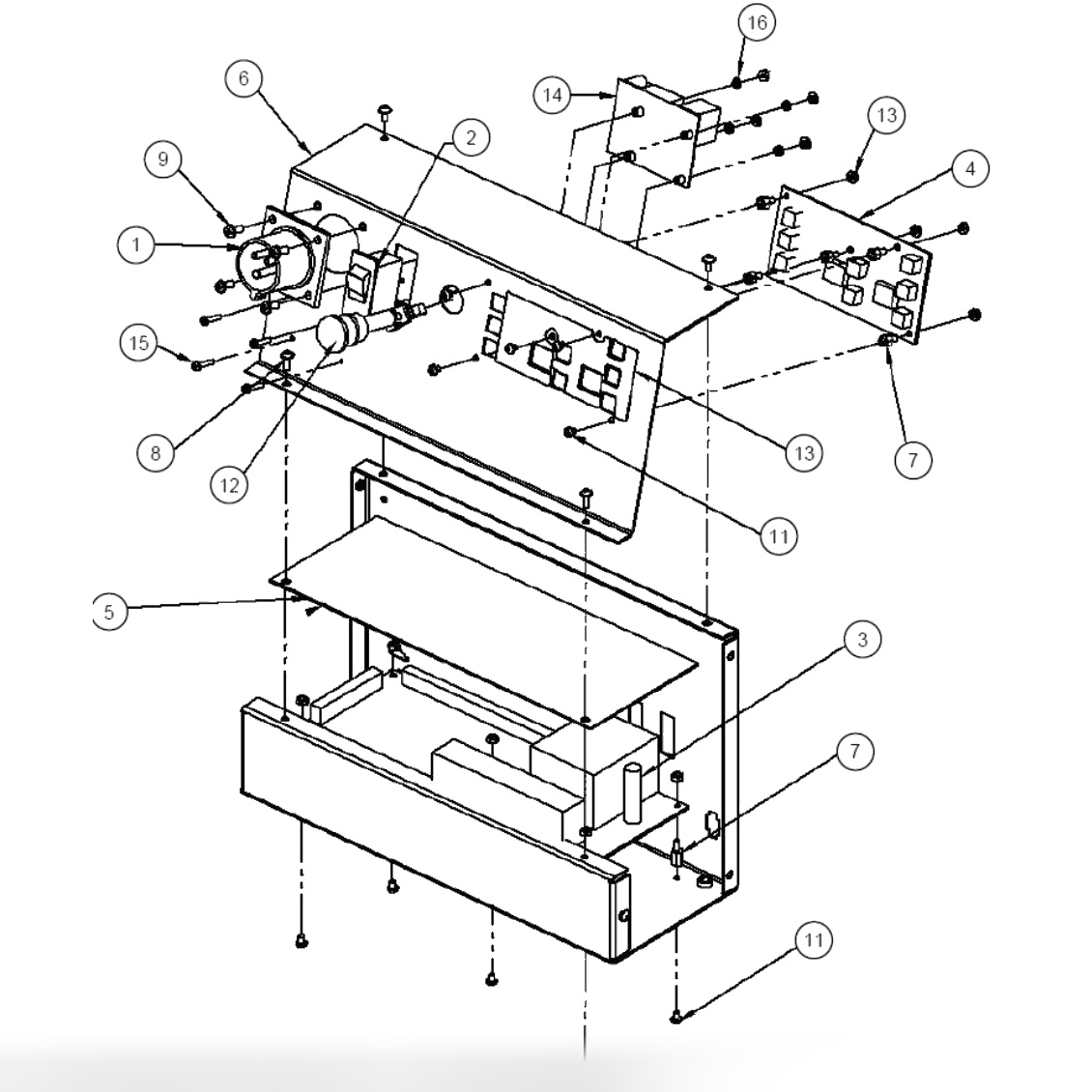Control Box Enclosure Assembly #1