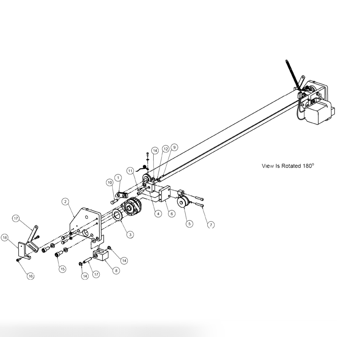 Oil Transfer - Buffer Mount Assembly #1