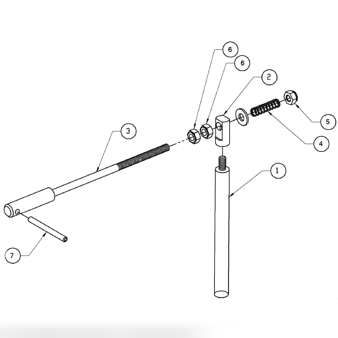 Oil Tank Lift Assembly