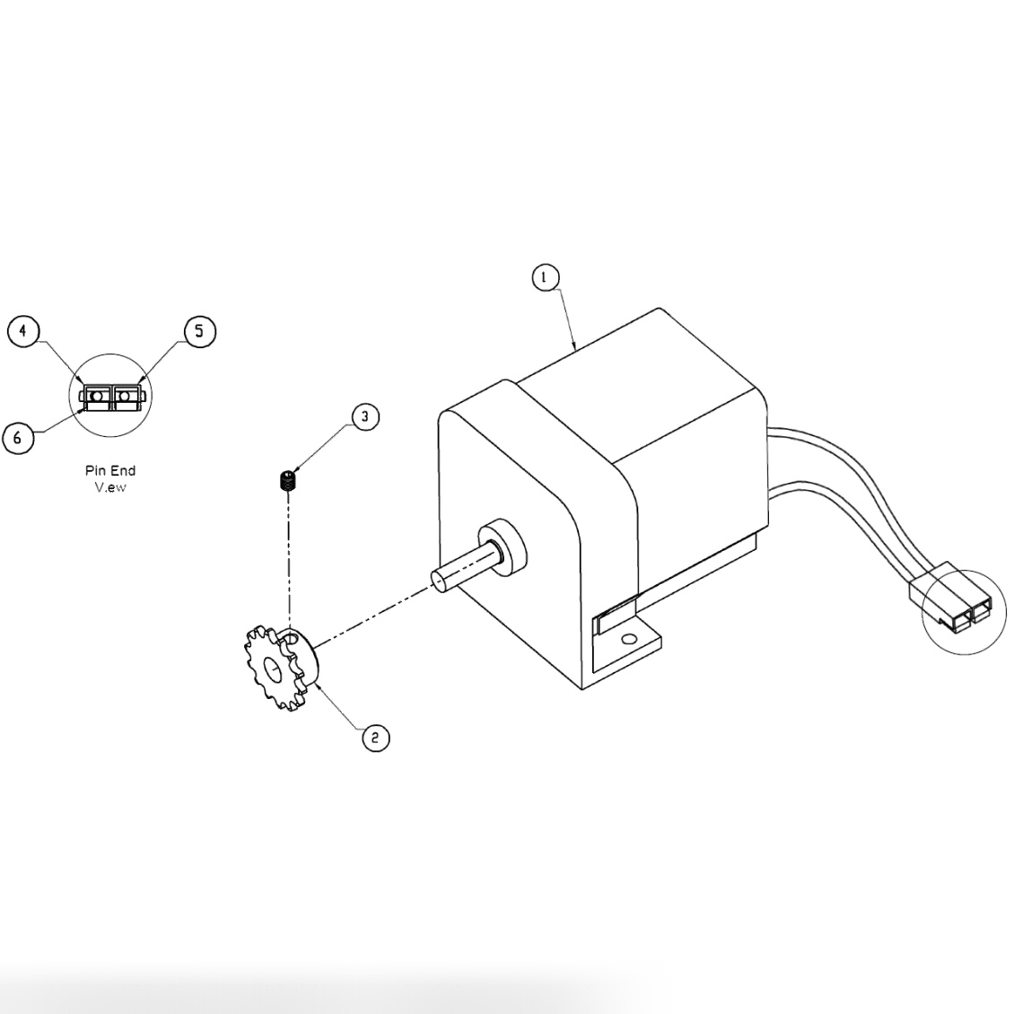 Transfer Roller Motor Assembly Transfer Roller Motor Assembly