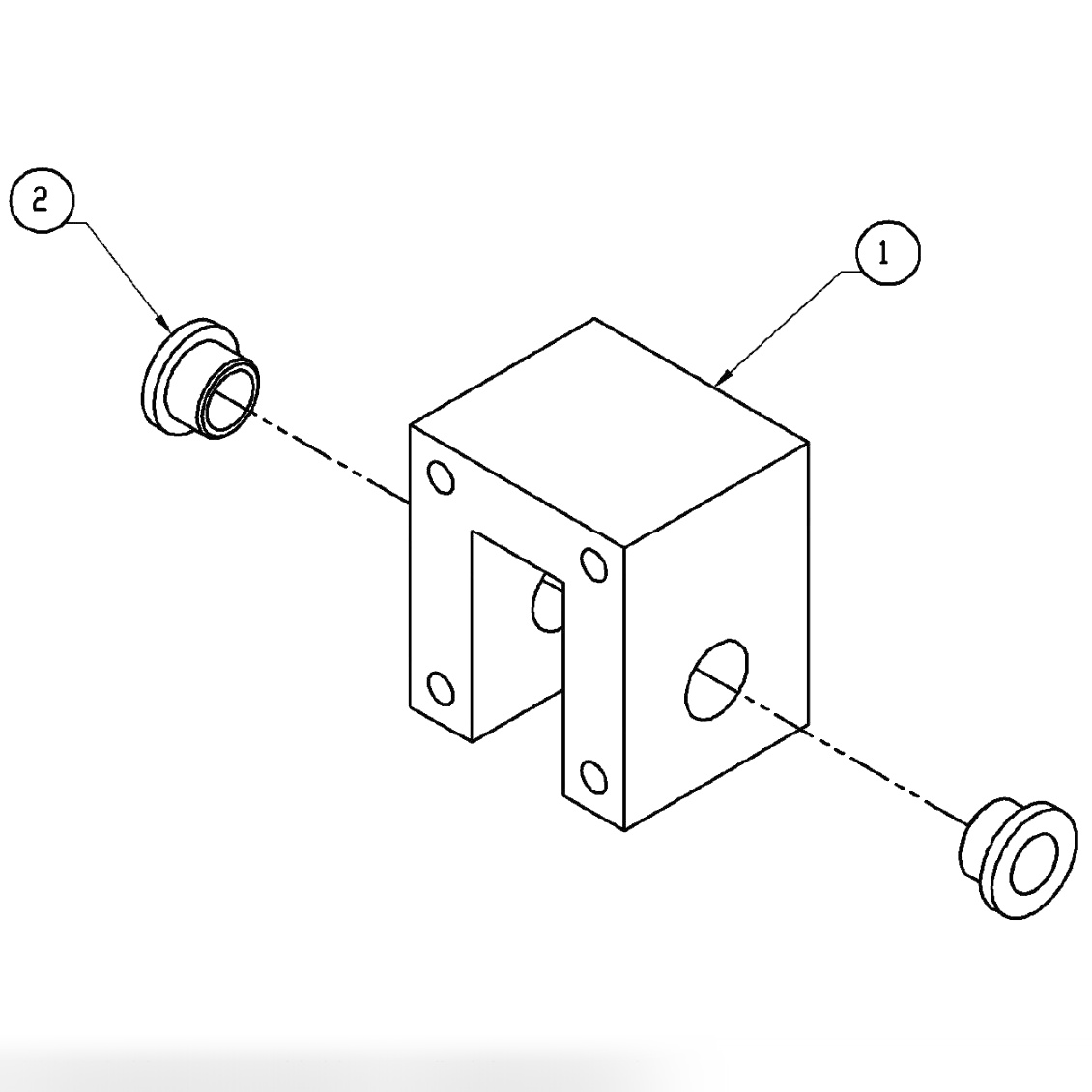 Vacuum Pivot Block Assembly