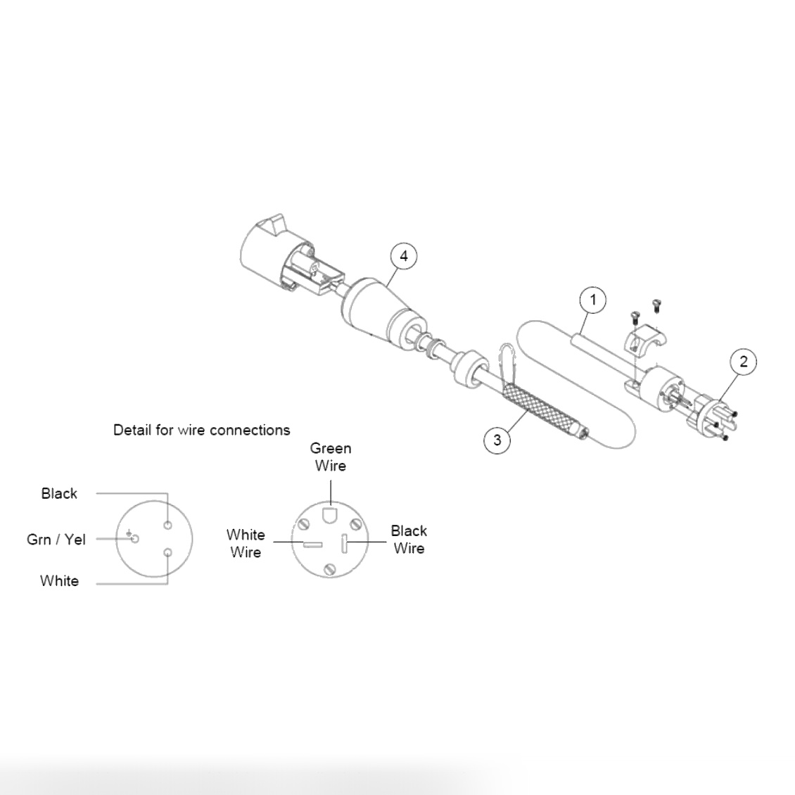 110V Power Cord Assembly 110V Power Cord Assembly