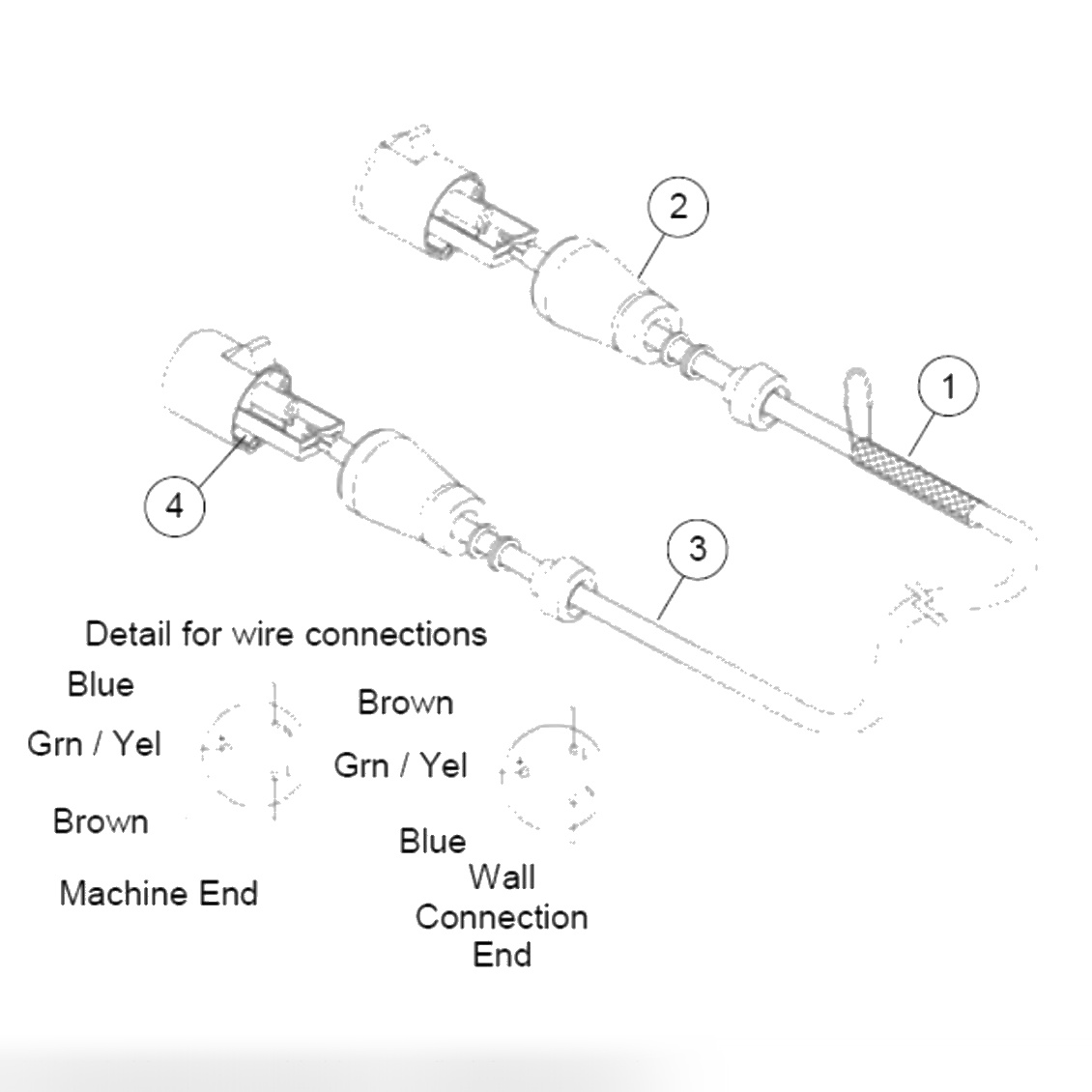 220V Power Cord Assembly