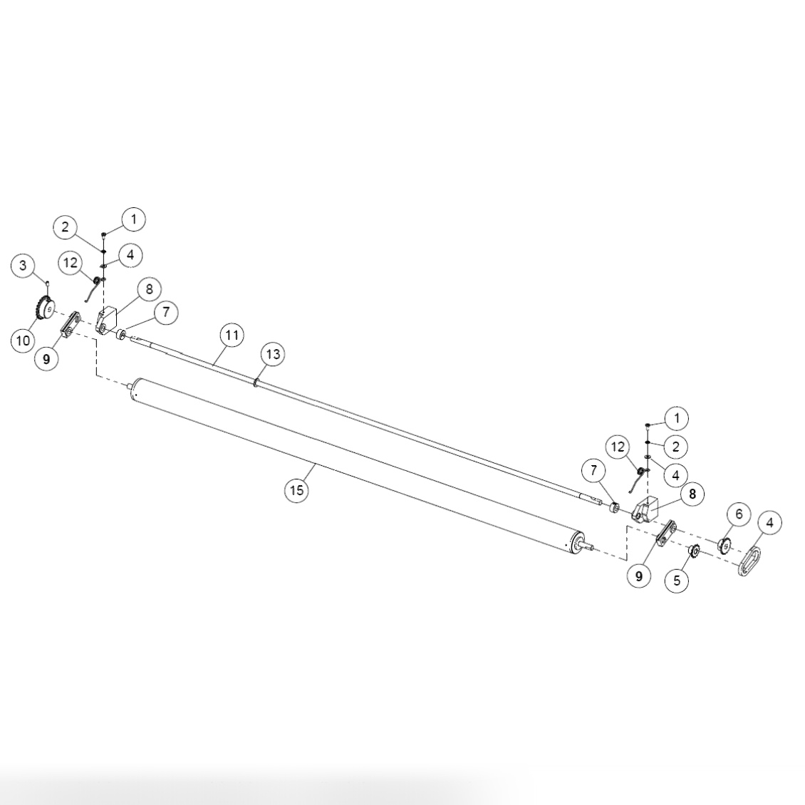 Transfer Roller Drive Assembly