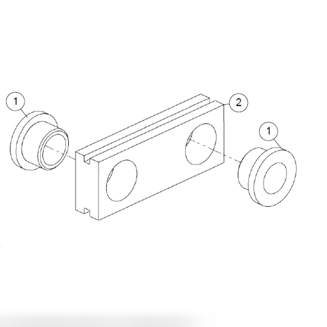 Transfer Roller Support Assembly