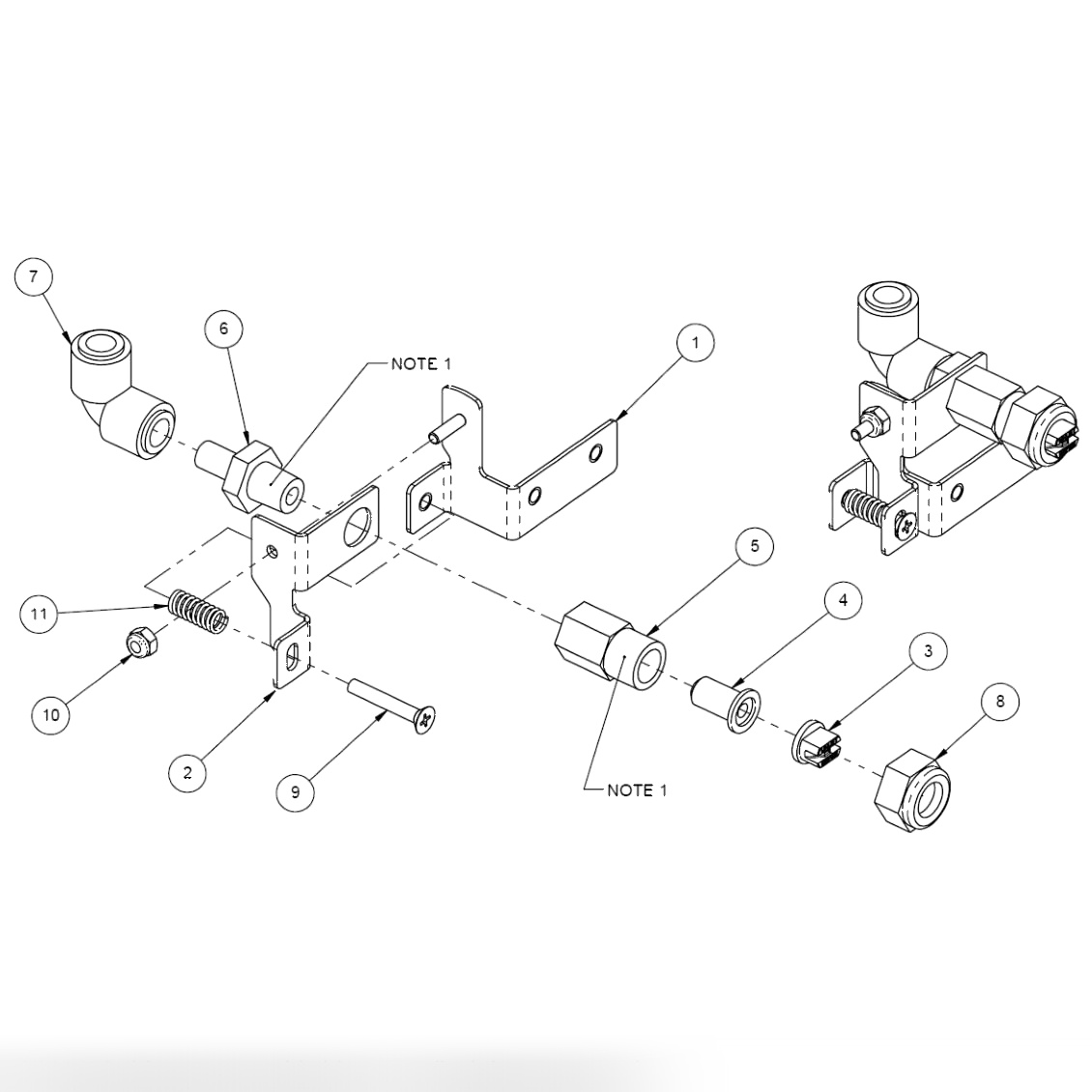 Center Nozzle Assembly