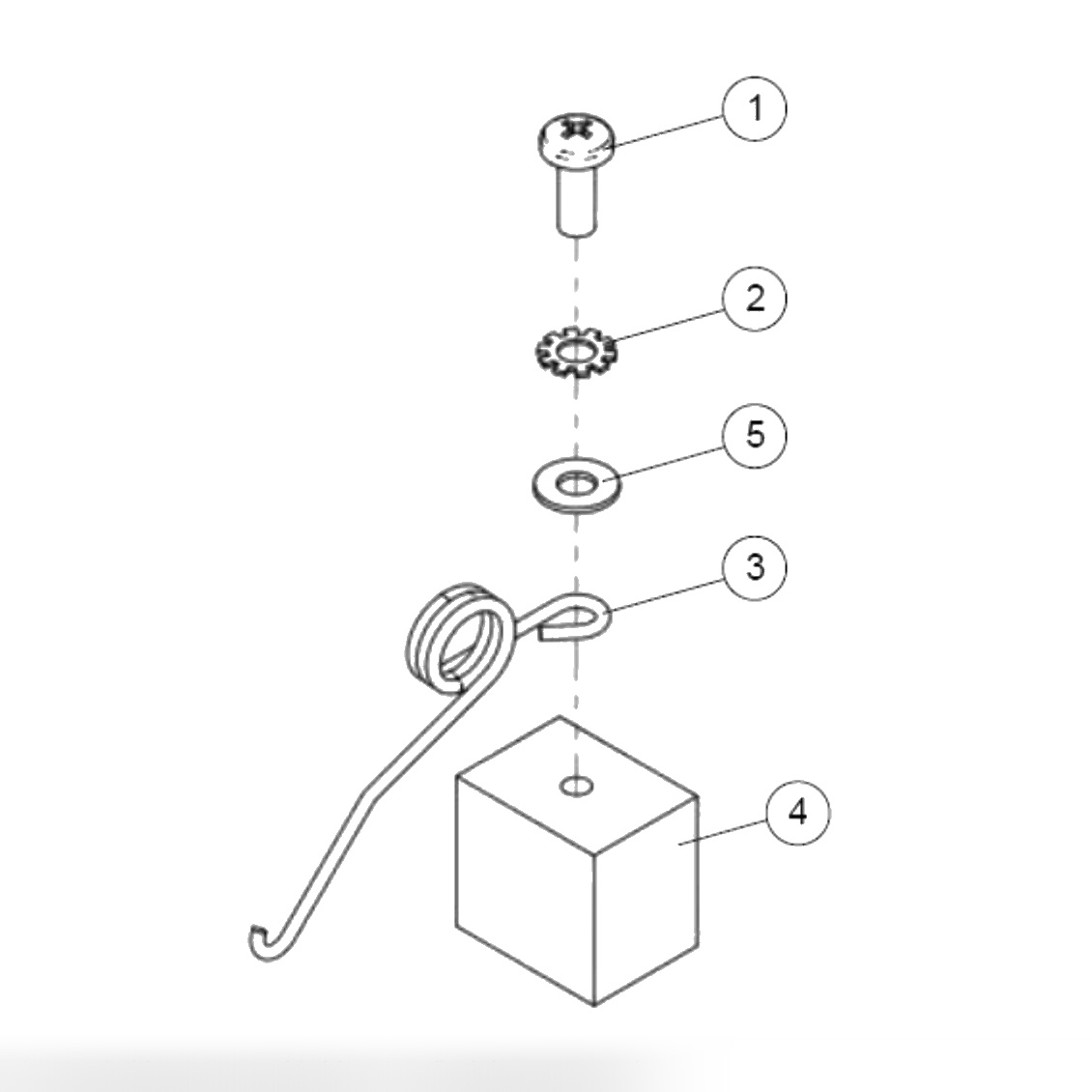 Vacuum Head Tensioner Assembly