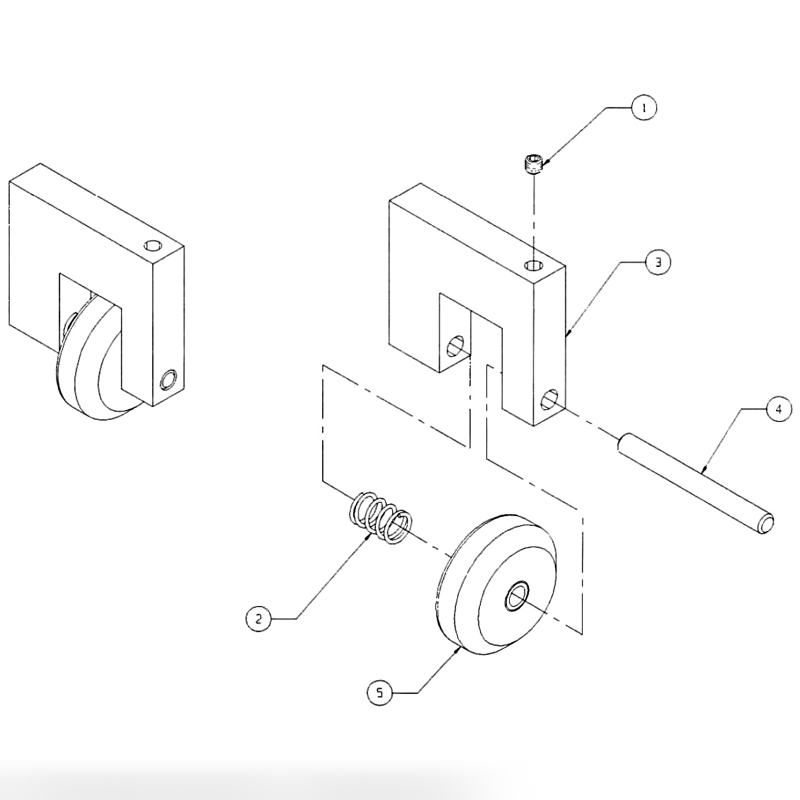FRONT GUIDE ASSEMBLY