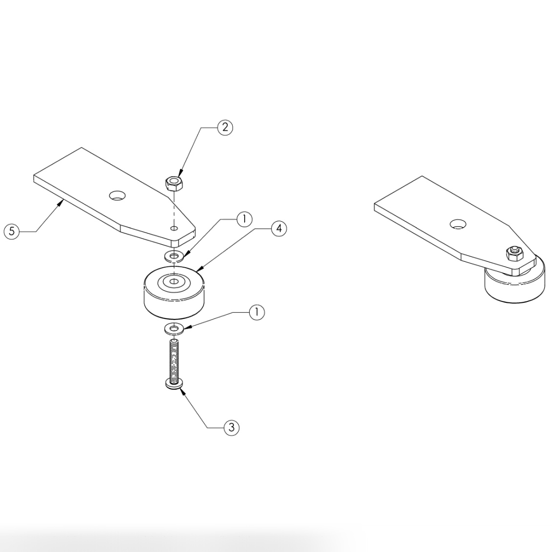 CENTERING GUIDE PLATE ASSEMBLY