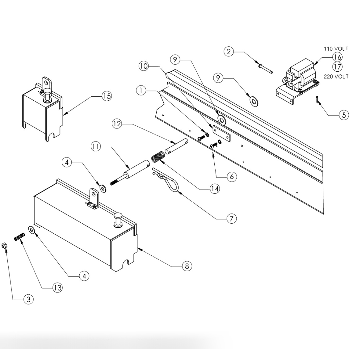 OIL TANK LINKAGE SYSTEM