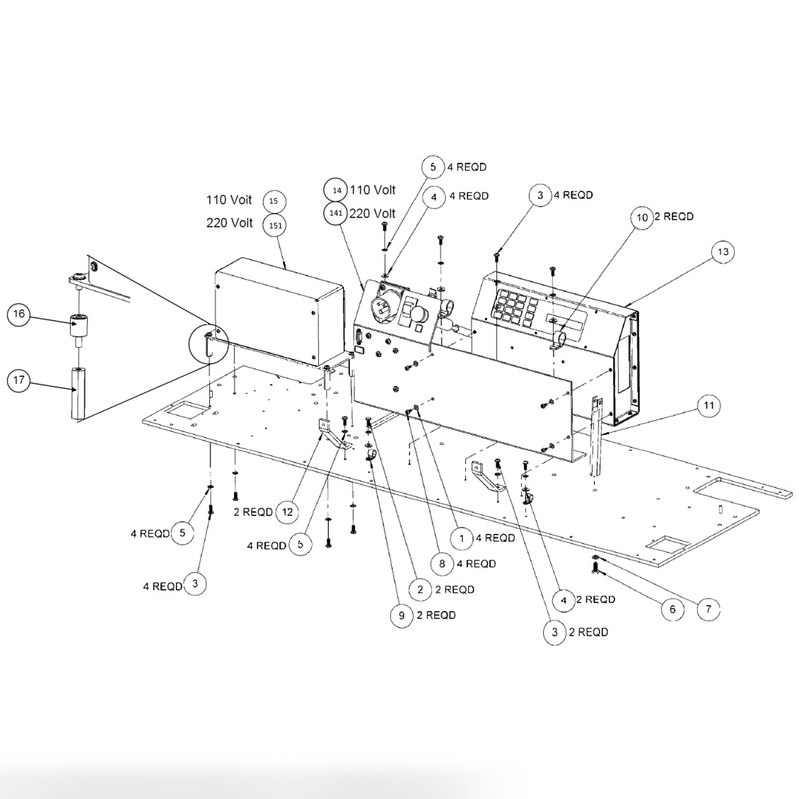 CONTROL BOX - SPEED CONTROL BOX - DASH