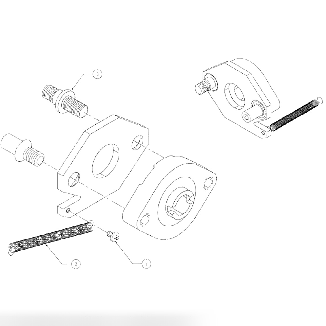 BUFFER IDLER ASSEMBLY