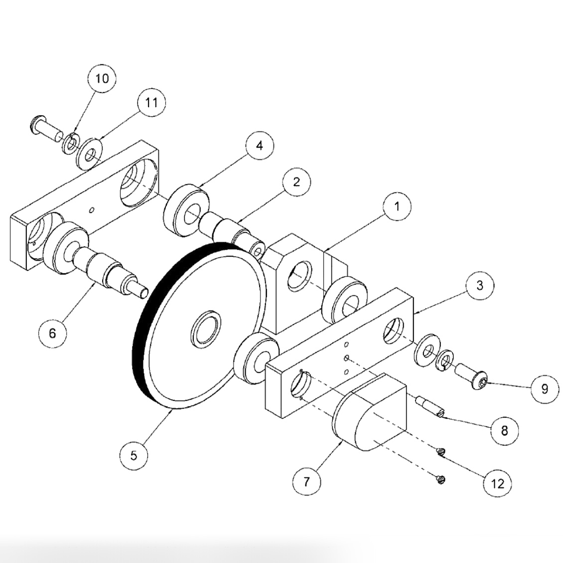 COUNTER WHEEL ASSEMBLY