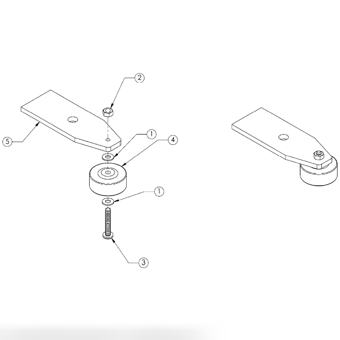 CENTERING GUIDE PLATE ASSEMBLY