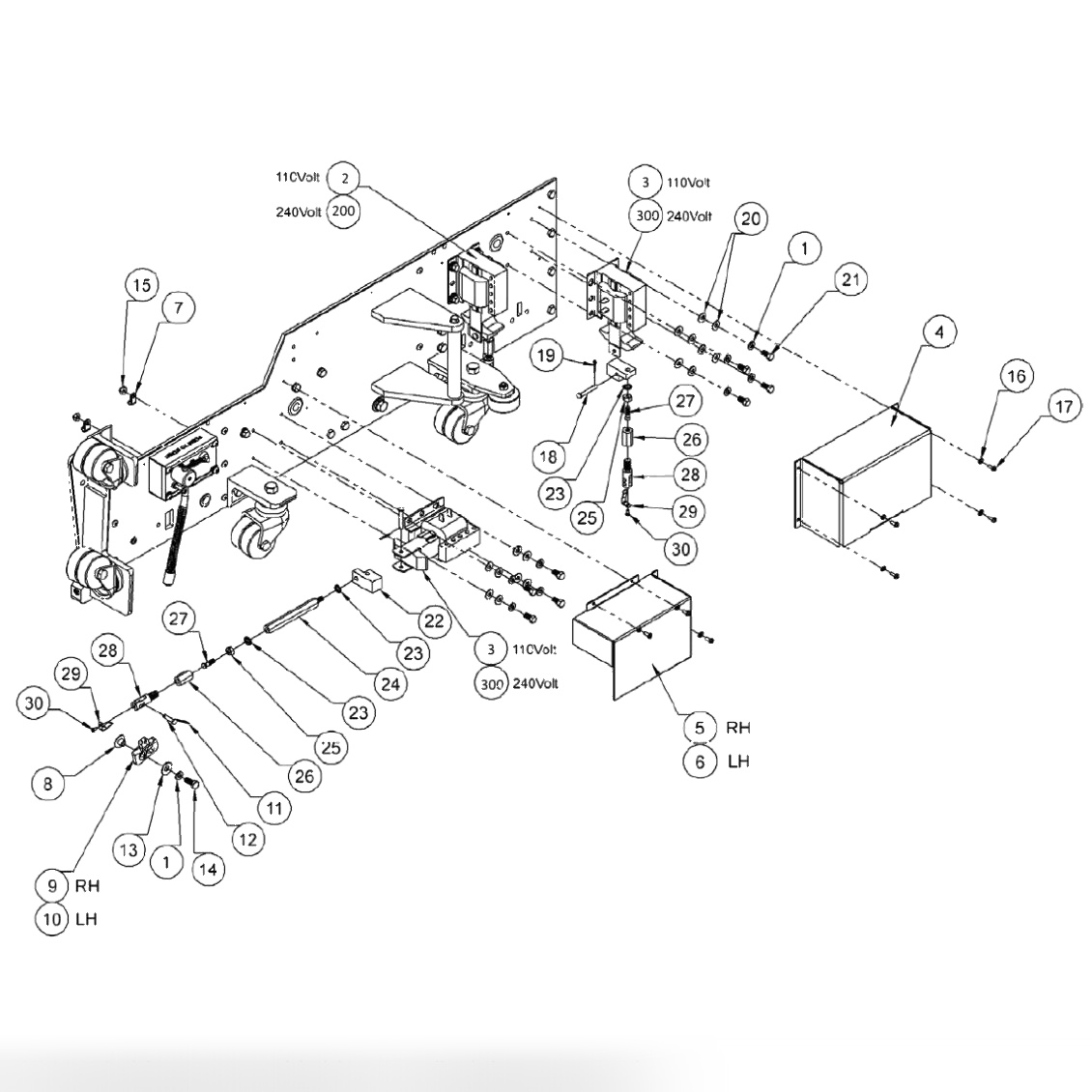 FRAME ASSEMBLY – SIDE PLATE