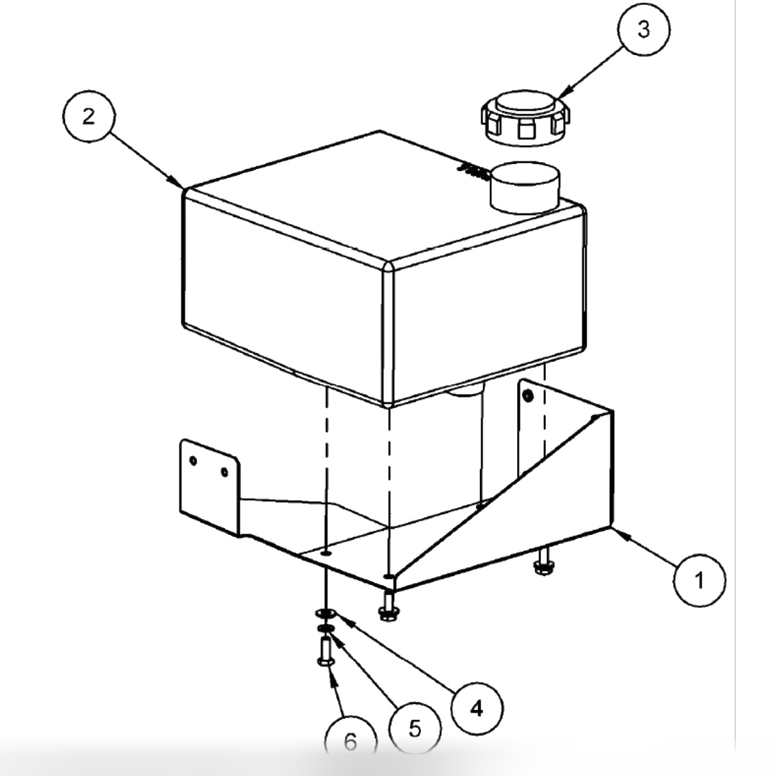 CLEANER TANK ASSEMBLY