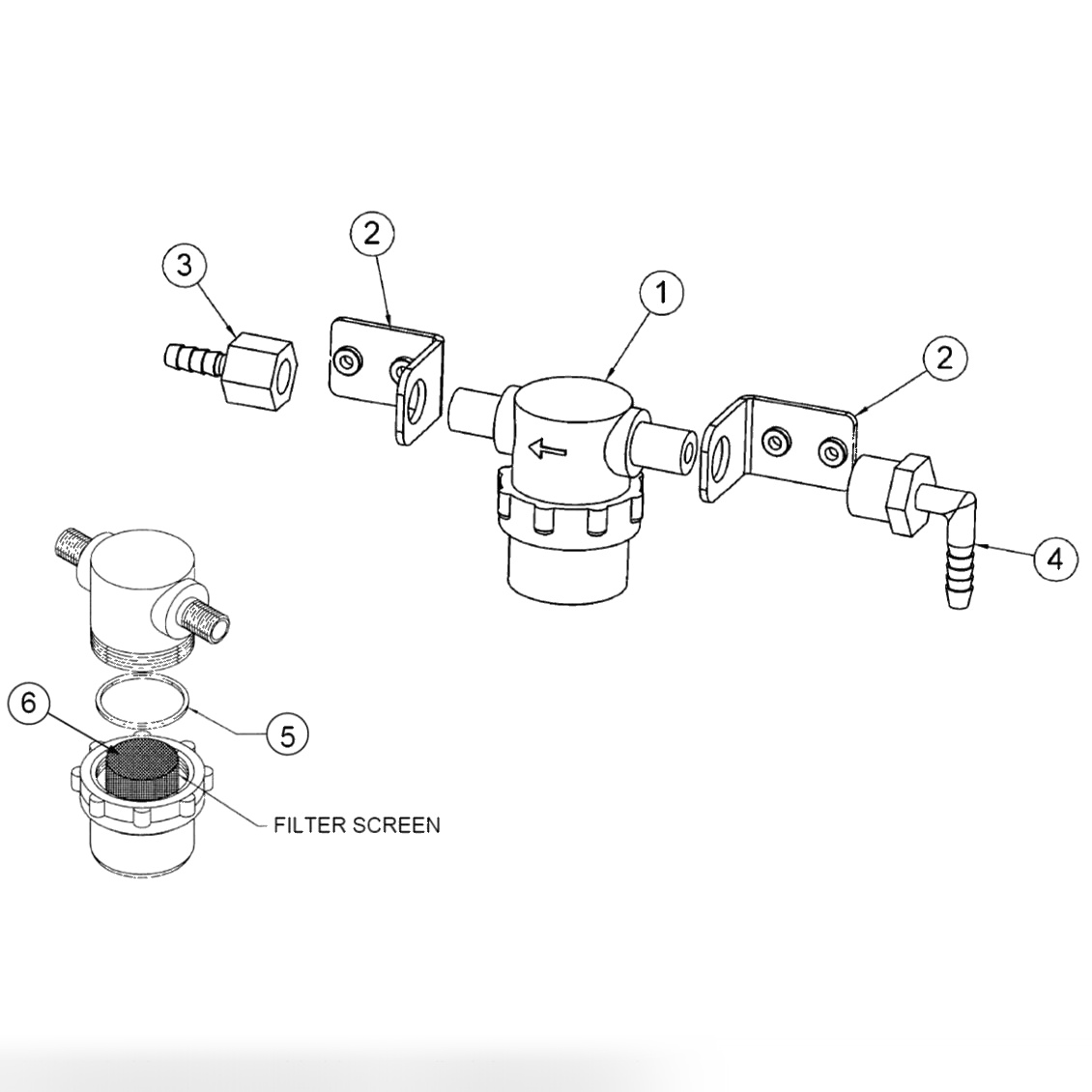 FILTER MOUNT ASSEMBLY