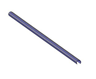 Inner Rail Cover W/Stripes