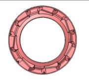 Pin wheel weldment, Right Hand Machine (odd - not shown)