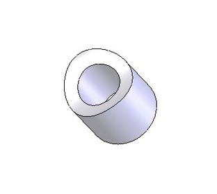 Rail Spacer Steel Contoured