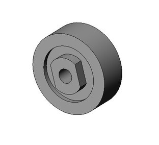 Ball Bearing, Threaded Bore