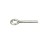 Eye Bolt, 1/4-20 X 3.00, Zinc Finish