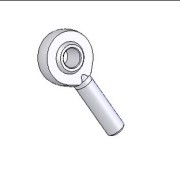 Rod End Fitting, Left Hand (Grease-Less)