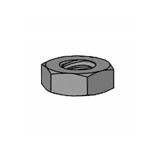 Hex Finish Jam Nut, 5/8-18
