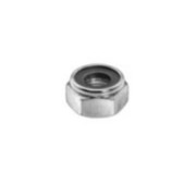 Hex Lock Nut, 5/8-18, Zinc Finish, Thin