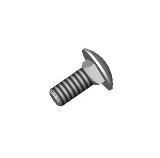 Carriage Bolt, 1/4-20 X 0.63, Grade 5