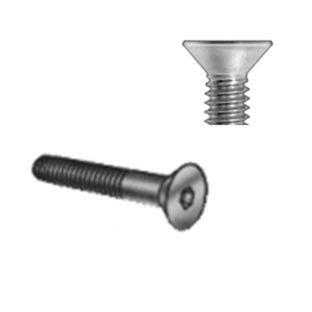 Cap Screw, Flat Head, Hex Socket Drive, 3/8-24 X 3.25