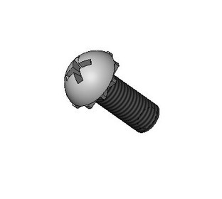 Machine Screw, Pan Head, Phillips Drive, 10-32 X 0.50